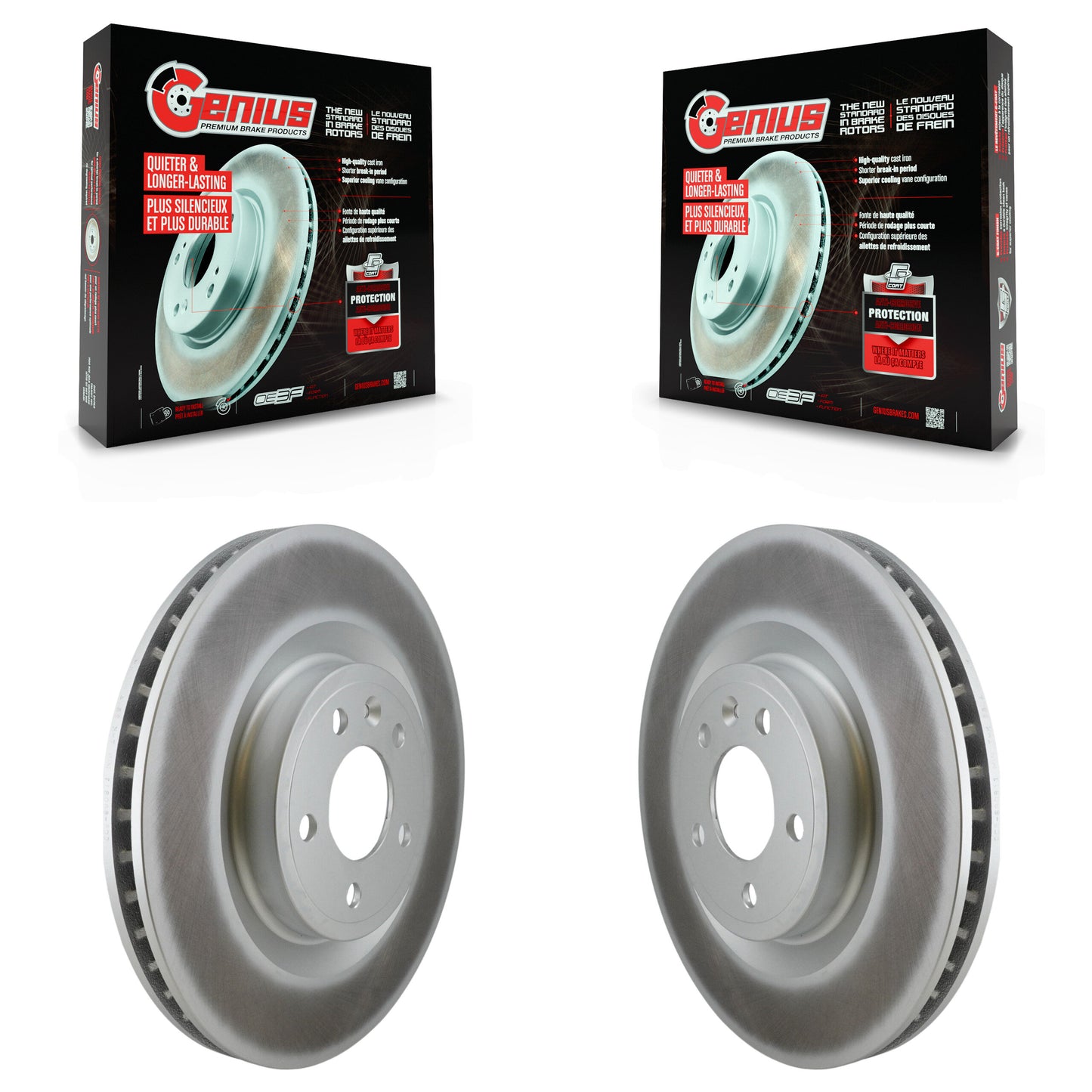 [Avant] Kit de disque (revêtu) de frein pour Ford Mustang KG-100100