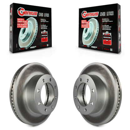 [Avant] Kit de disque (revêtu) de frein pour Ford F-250 Super Duty F-350 F-450 KG-100106
