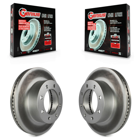 [Avant] Kit de disque (revêtu) de frein pour Ford F-250 Super Duty F-350 F-450 KG-100106