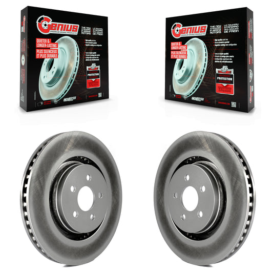 [Avant] Kit de disque (revêtu) de frein pour Ford Edge Fusion Lincoln MKX MKZ Nautilus Continental KG-100111