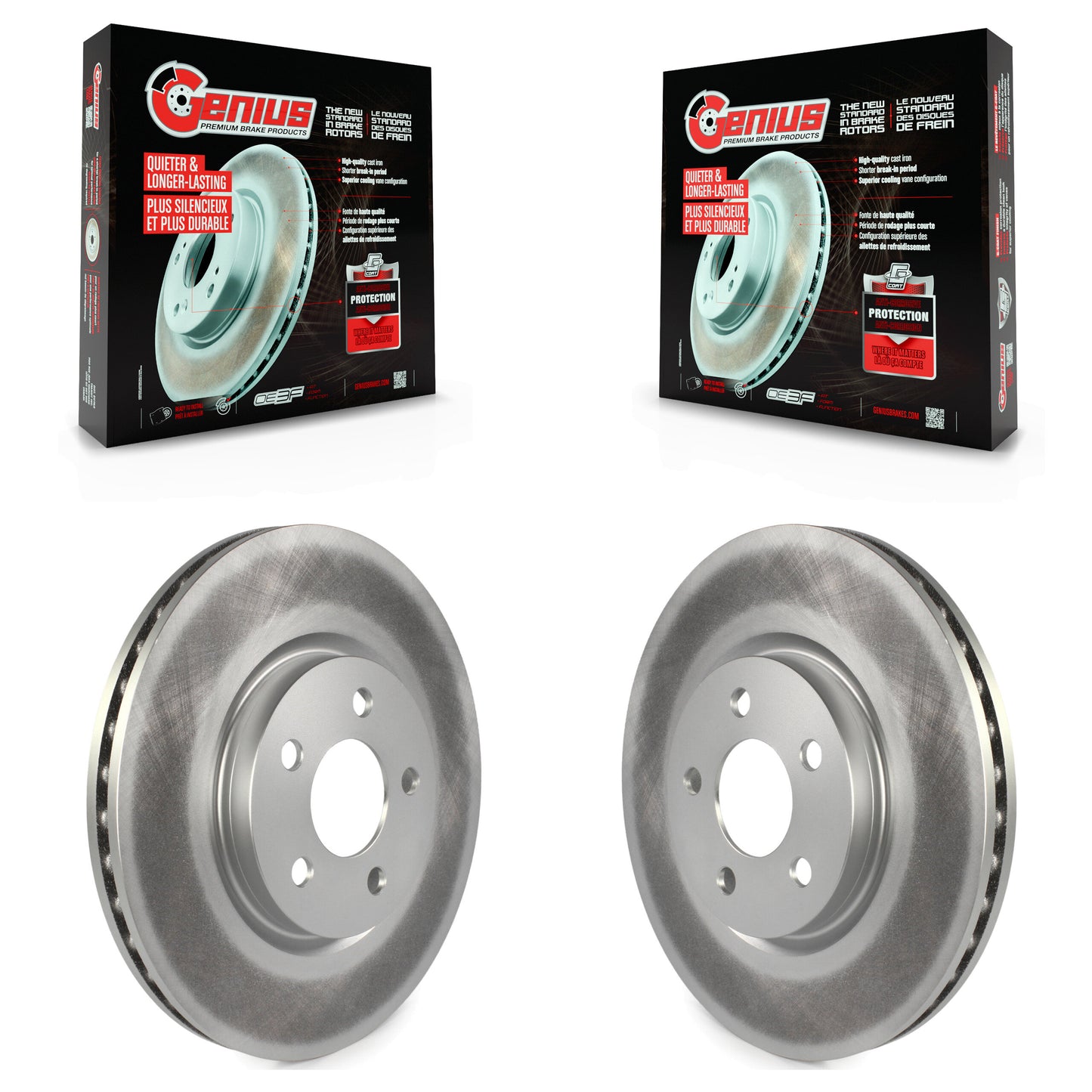 [Avant] Kit de disque (revêtu) de frein pour Chrysler PT Cruiser KG-100119