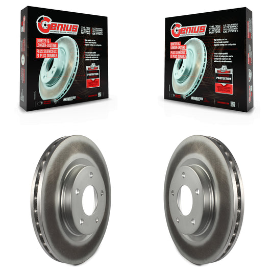 [Avant] Kit de disque (revêtu) de frein pour Jeep Dodge Patriot Mitsubishi Chrysler Compass Avenger 200 Caliber Outlander Sport Sebring Lancer Eclipse Cross RVR KG-100134
