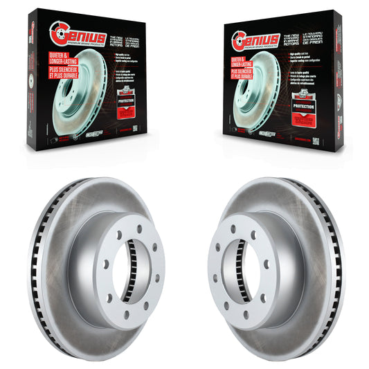 [Avant] Kit de disque (revêtu) de frein pour Ram 2500 3500 1500 Dodge KG-100140