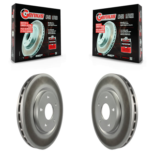 [Avant] Kit de disque (revêtu) de frein pour Dodge Grand Caravan Chrysler Journey Town & Country Pacifica Ram C/V Volkswagen Routan Voyager KG-100145