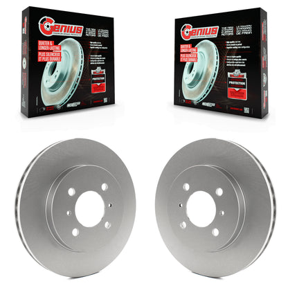 [Avant] Kit de disque (revêtu) de frein pour Mitsubishi Lancer Mirage KG-100176