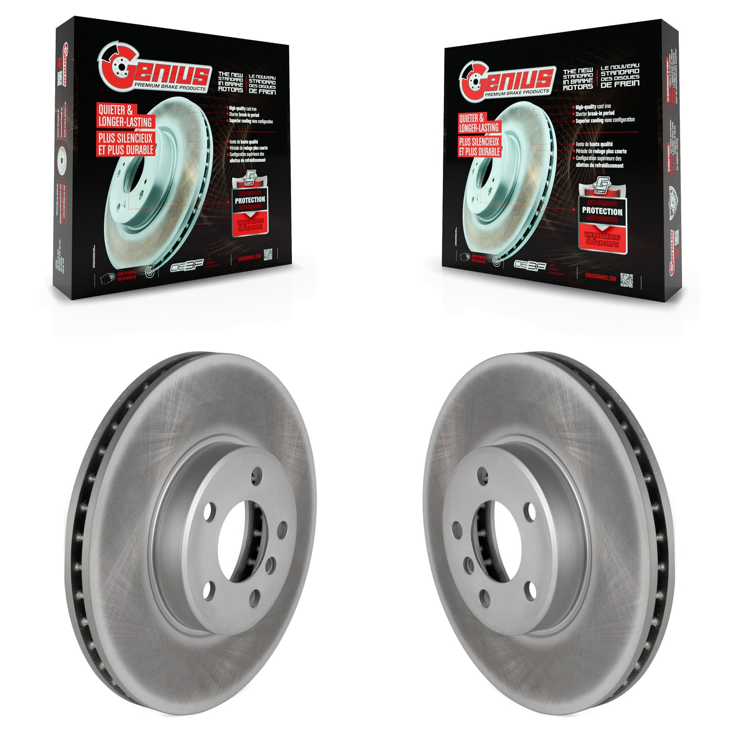 [Avant] Kit de disque (revêtu) de frein pour BMW X5 KG-100179