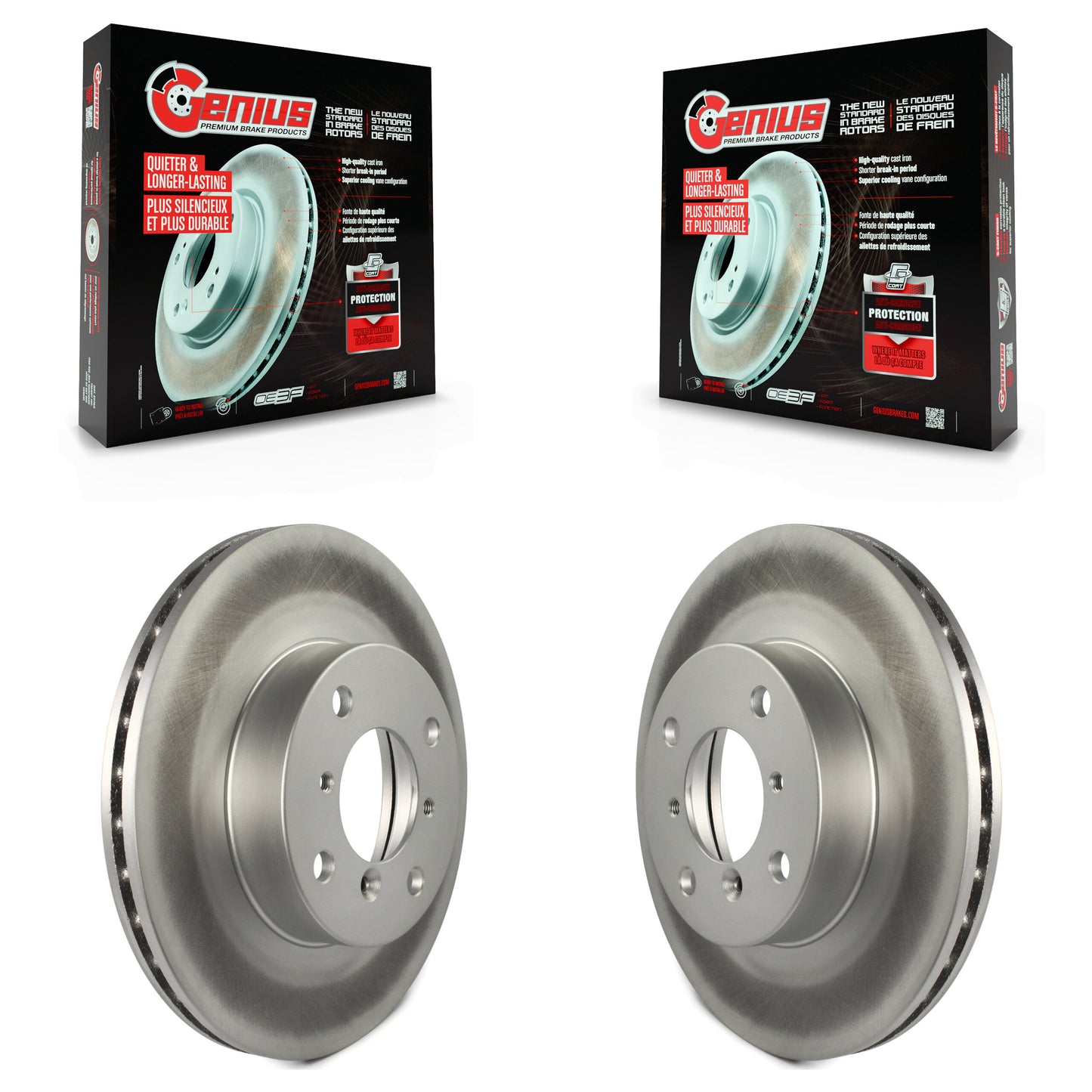 [Avant] Kit de disque (revêtu) de frein pour Suzuki Aerio Esteem KG-100181