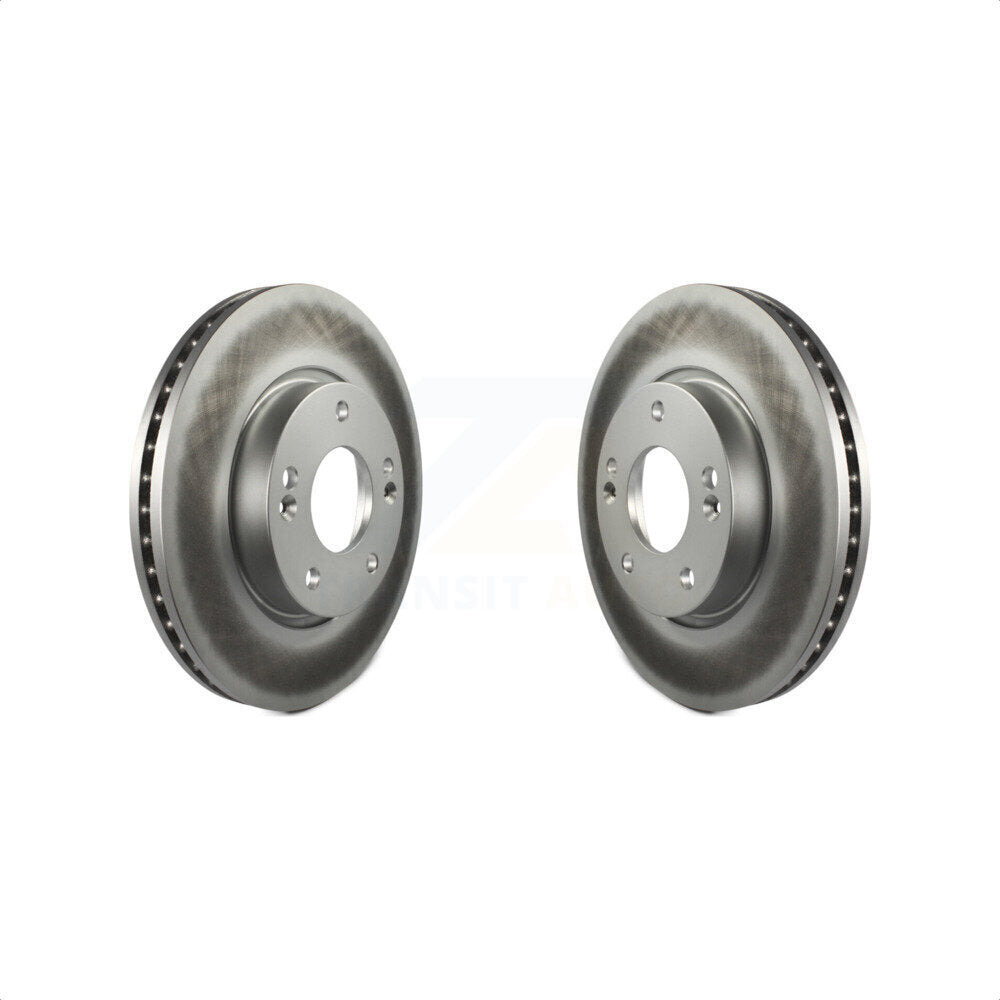 [Avant] Kit de disque (revêtu) de frein pour Hyundai Kia Sonata Elantra Tucson Soul Sportage Optima Tiburon Rondo Magentis KG-100193 par Genius