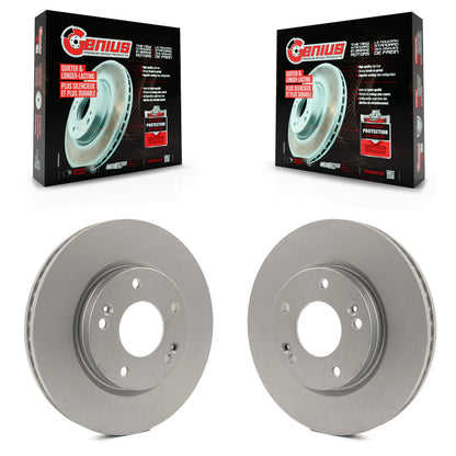 [Avant] Kit de disque (revêtu) de frein pour 2001-2006 Hyundai Santa Fe avec 276mm Diameter Rotor KG-100194