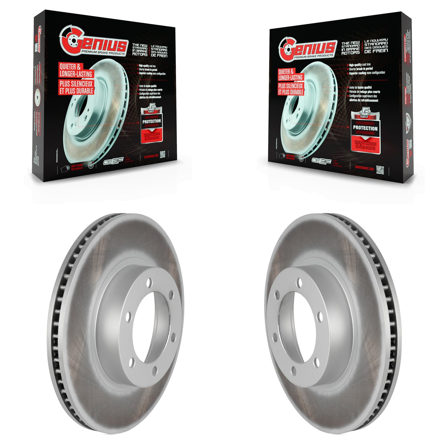 [Avant] Kit de disque (revêtu) de frein pour Toyota 4Runner Lexus GX470 KG-100204