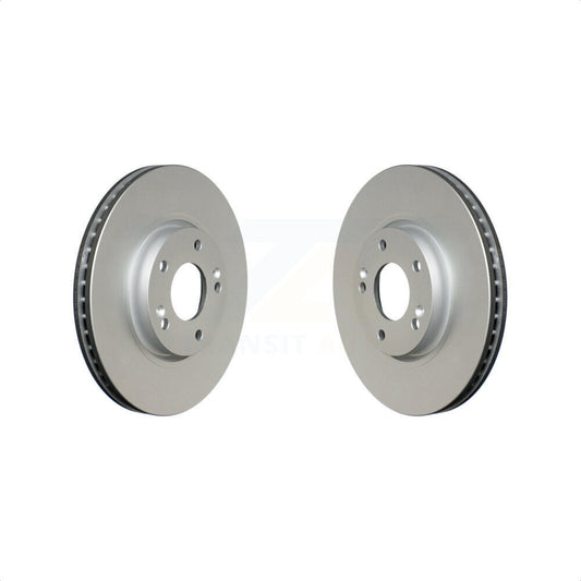 [Avant] Kit de disque (revêtu) de frein pour Hyundai Sonata Kia Optima Forte Tucson Sportage Veloster Forte5 Koup Soul EV Rondo KG-100252 par Genius