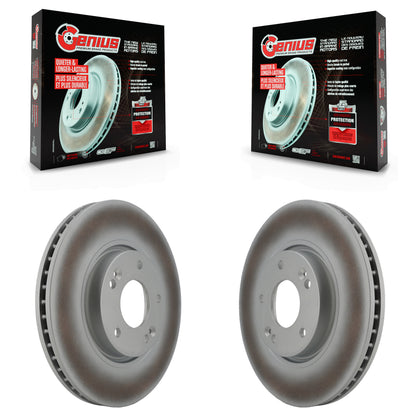 [Avant] Kit de disque (revêtu) de frein pour Hyundai Sonata Kia Optima Forte Tucson Sportage Veloster Forte5 Koup Soul EV Rondo KG-100252