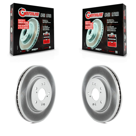 [Avant] Kit de disque (revêtu) de frein pour Honda CR-V Acura RDX Crosstour Accord KG-100263