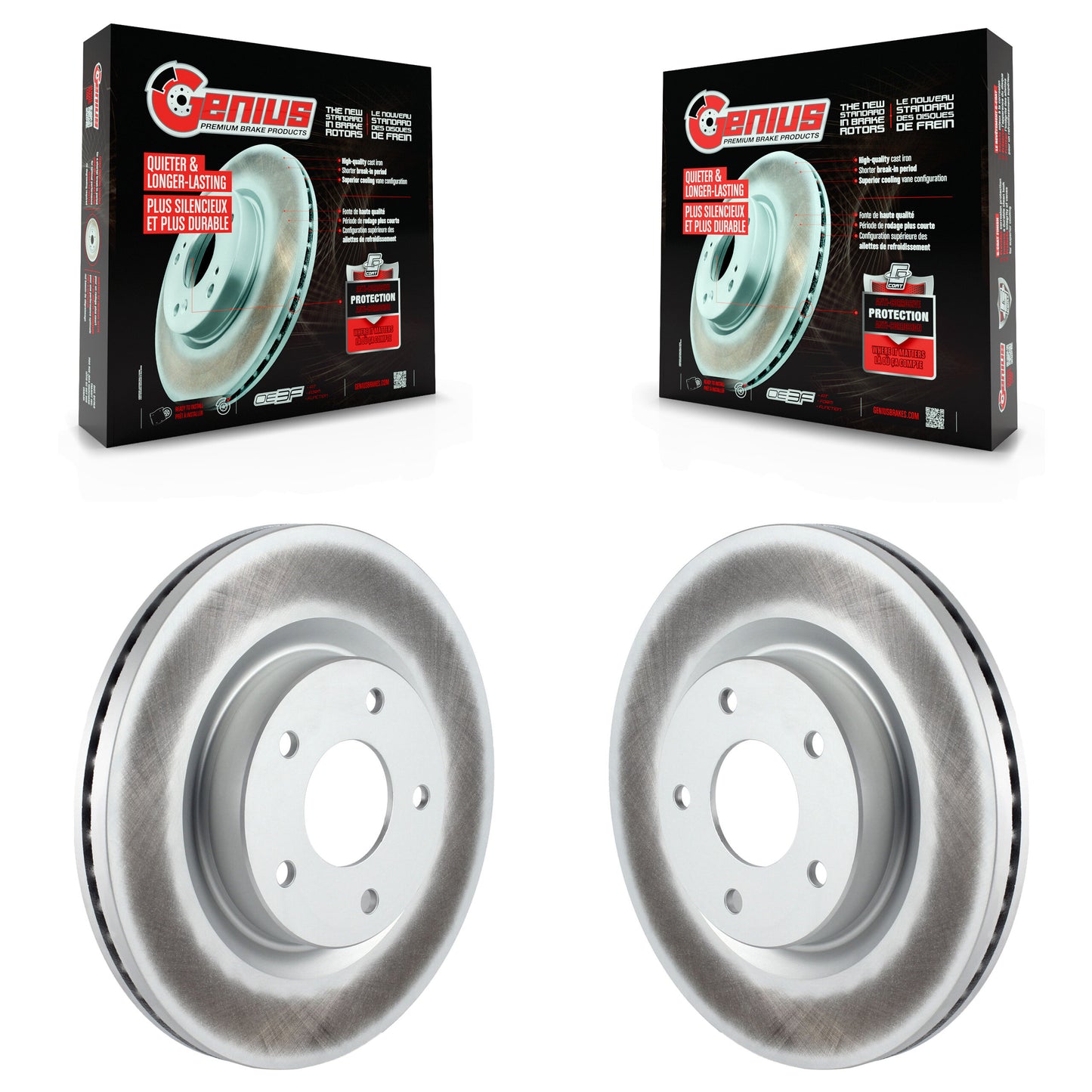 [Avant] Kit de disque (revêtu) de frein pour Nissan Altima KG-100271