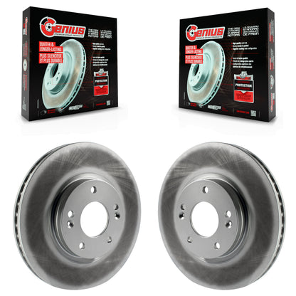 [Avant] Kit de disque (revêtu) de frein pour 2007-2009 Hyundai Santa Fe KG-100280