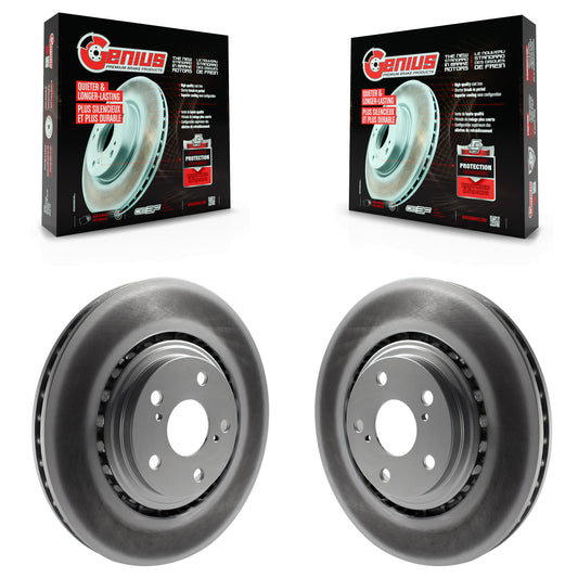[Avant] Kit de disque (revêtu) de frein pour Toyota Highlander Sienna Lexus RX350 NX200t NX300 RX450h NX300h KG-100290