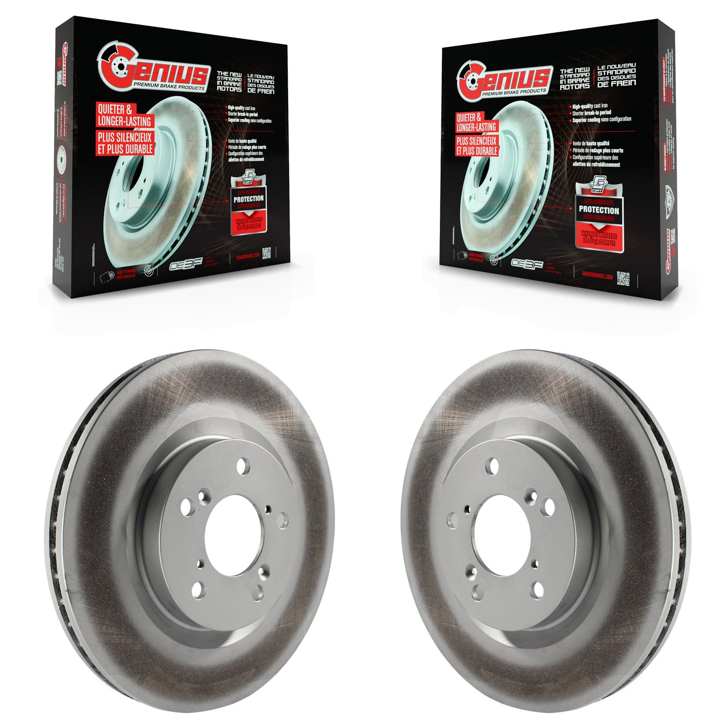 [Avant] Kit de disque (revêtu) de frein pour Honda Odyssey Acura TL KG-100308