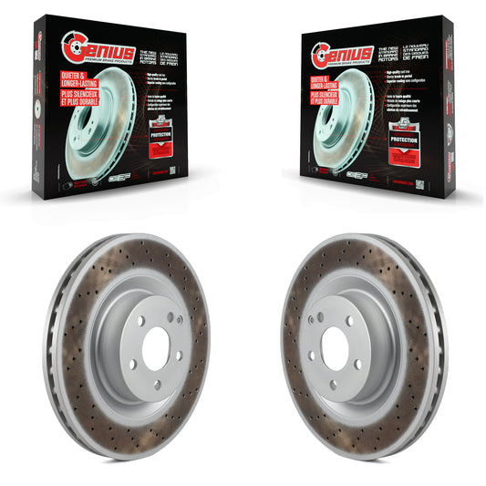 [Avant] Kit de disque (revêtu) de frein pour Mercedes-Benz S550 SL550 CL550 S600 S400 S350 CL600 S450 KG-100309