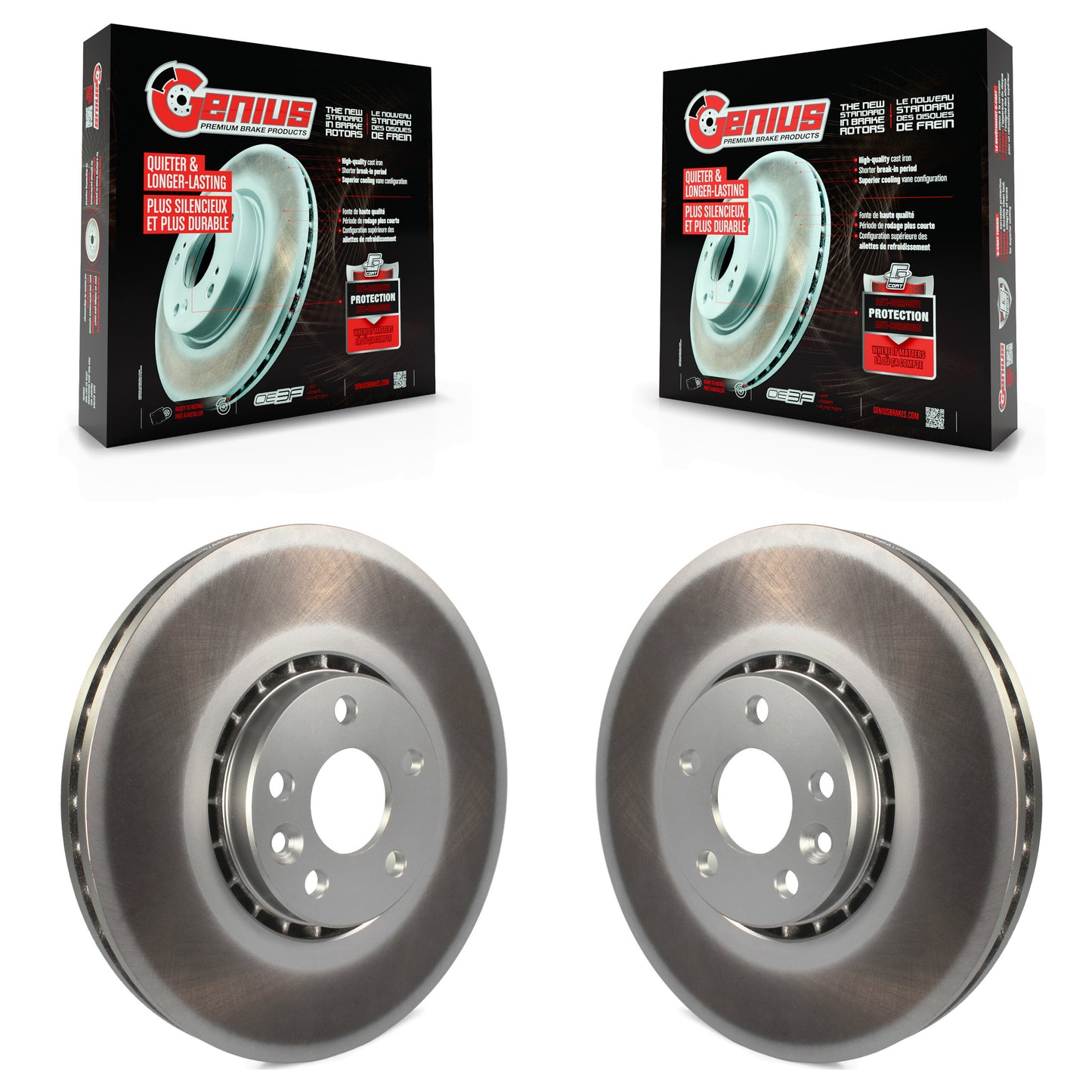 [Avant] Kit de disque (revêtu) de frein pour Volvo XC60 KG-100315
