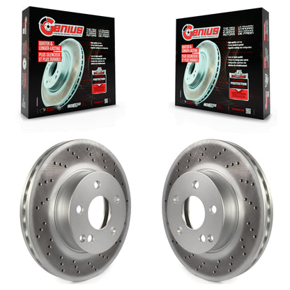 [Avant] Kit de disque (revêtu) de frein pour Mercedes-Benz C300 C250 C230 KG-100319
