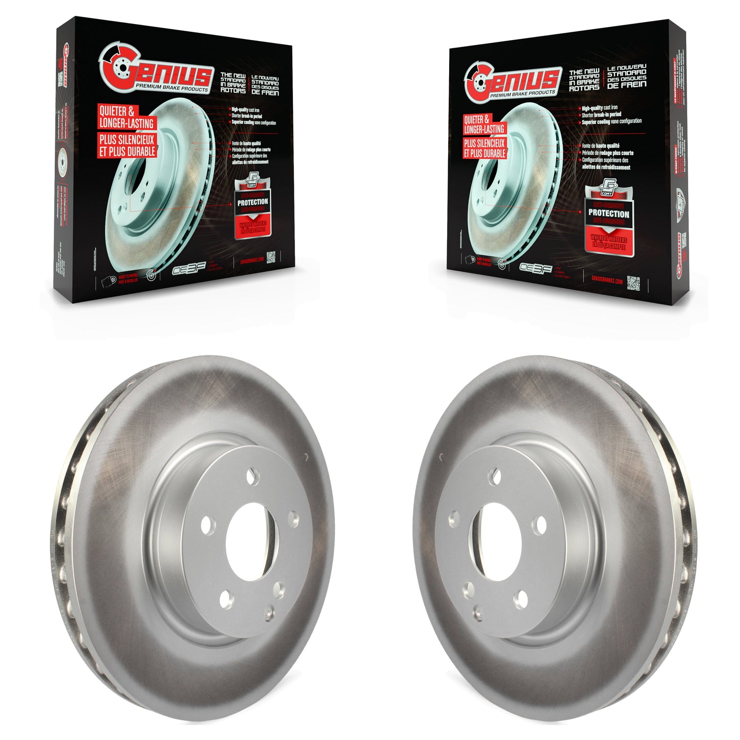 [Avant] Kit de disque (revêtu) de frein pour Mercedes-Benz E350 C300 C350 E400 SLC300 E250 KG-100320