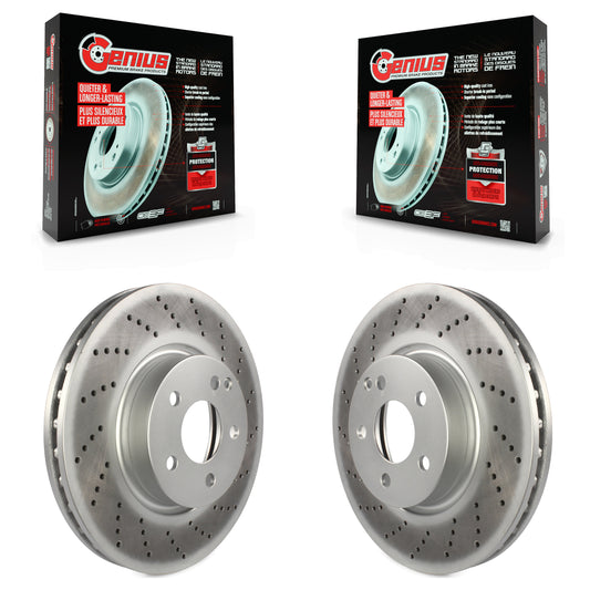 [Avant] Kit de disque (revêtu) de frein pour Mercedes-Benz E350 C300 C350 E400 SLC300 E250 KG-100321