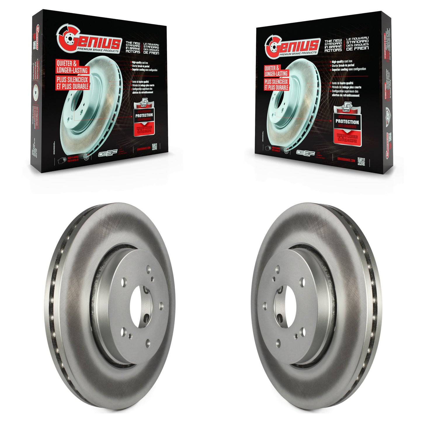 [Avant] Kit de disque (revêtu) de frein pour 2010-2013 Suzuki Kizashi KG-100323