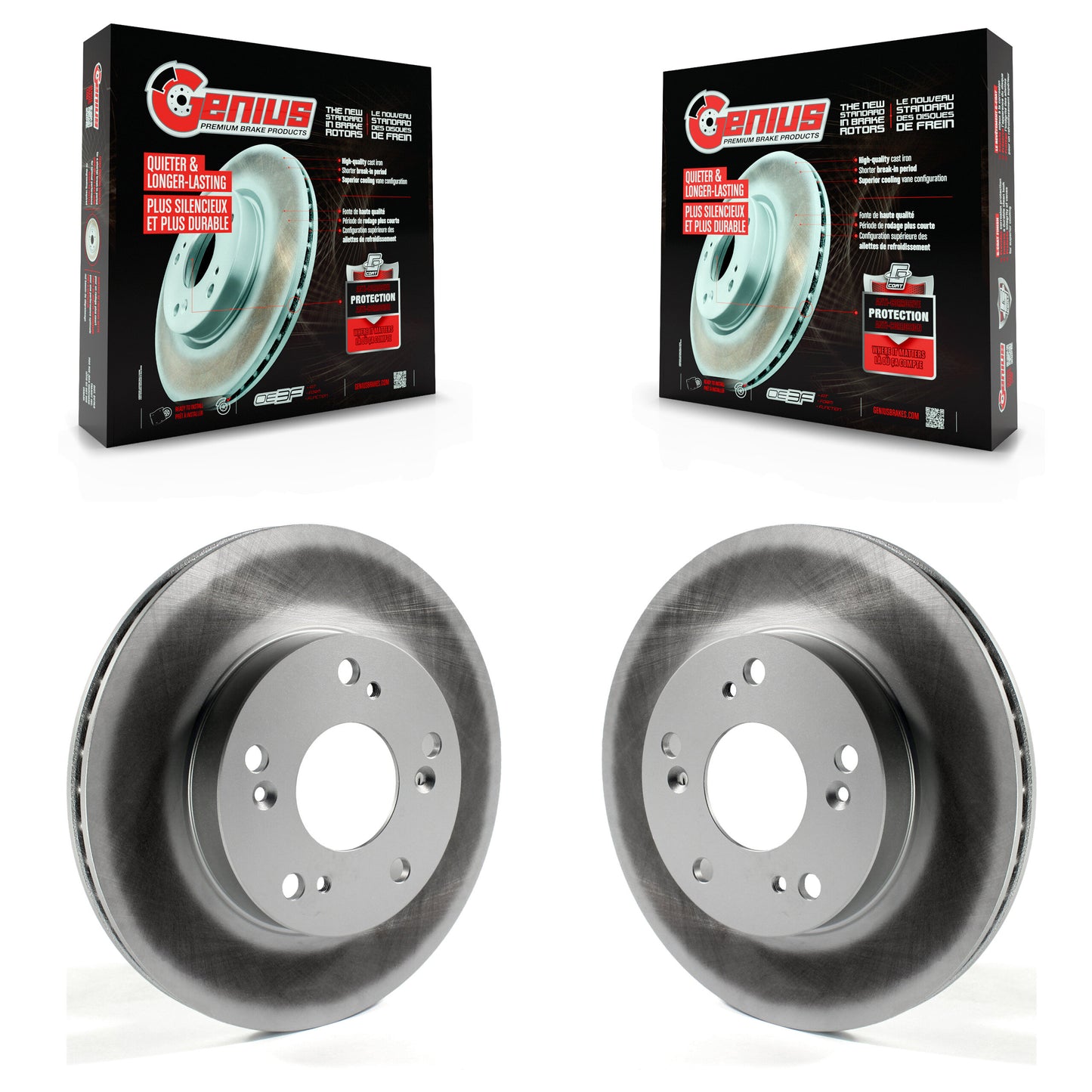 [Avant] Kit de disque (revêtu) de frein pour Honda Civic Acura ILX KG-100338