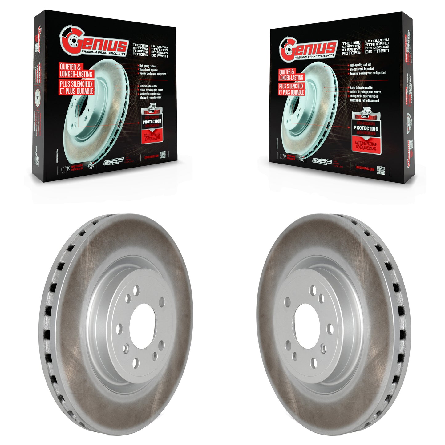 [Avant] Kit de disque (revêtu) de frein pour Mercedes-Benz ML350 GLE350 ML250 GLE300d KG-100343