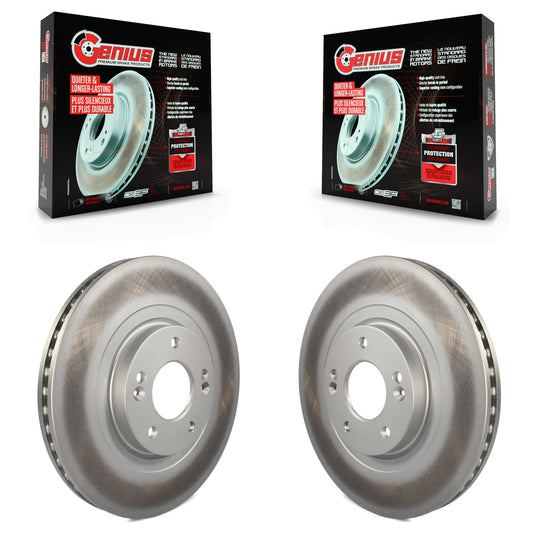 [Avant] Kit de disque (revêtu) de frein pour Hyundai Kia Sorento Santa Fe Sport XL KG-100345