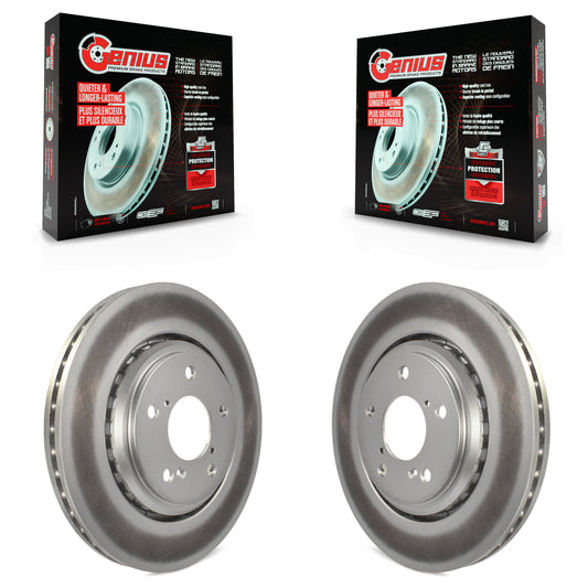 [Avant] Kit de disque (revêtu) de frein pour Honda Pilot Odyssey Acura MDX Ridgeline Passport KG-100352