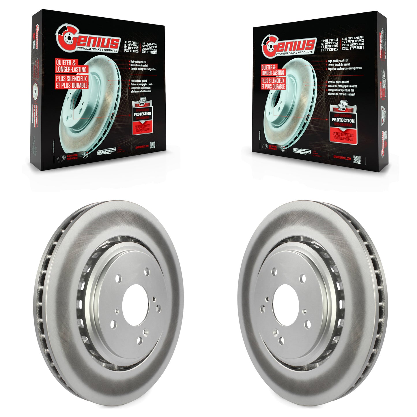 [Avant] Kit de disque (revêtu) de frein pour Acura MDX TLX KG-100354