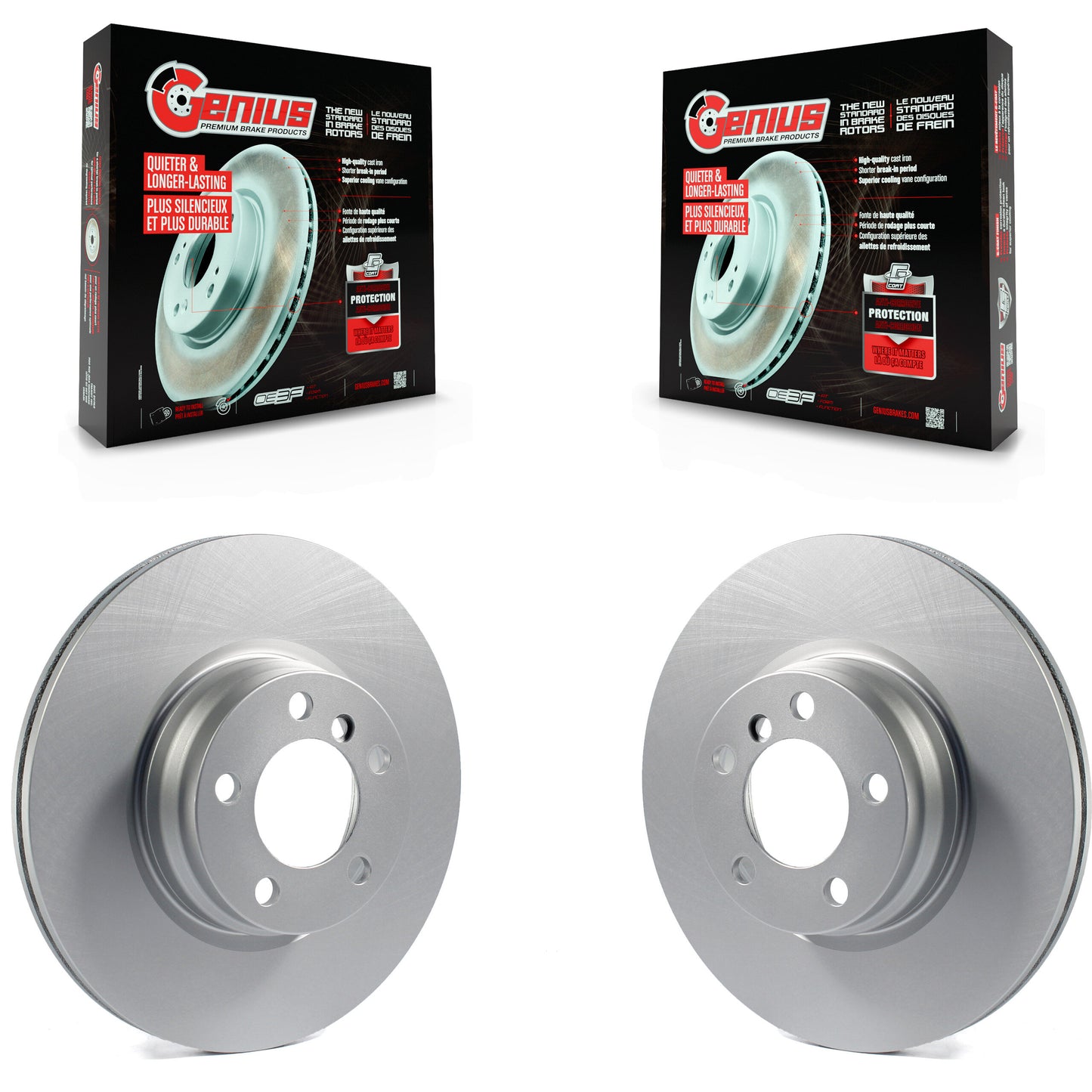 [Avant] Kit de disque (revêtu) de frein pour BMW 328i xDrive 428i Gran Coupe 228i 330e KG-100355