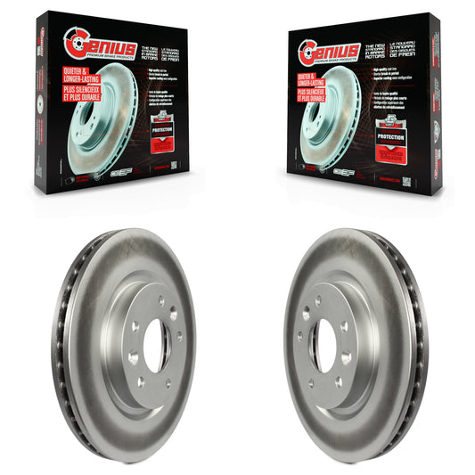 [Avant] Kit de disque (revêtu) de frein pour Nissan Rogue Sport LEAF Qashqai KG-100362