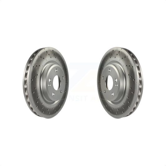 [Avant] Kit de disque (revêtu) de frein pour Mercedes-Benz CLA250 GLA250 B250 avec Sport Package KG-100364 par Genius