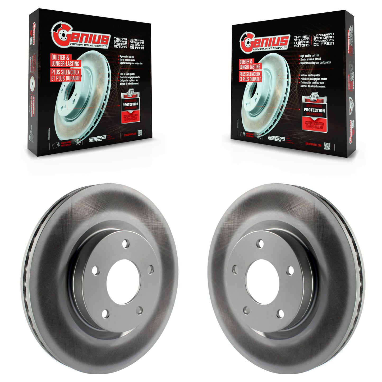 [Avant] Kit de disque (revêtu) de frein pour Nissan Altima KG-100366