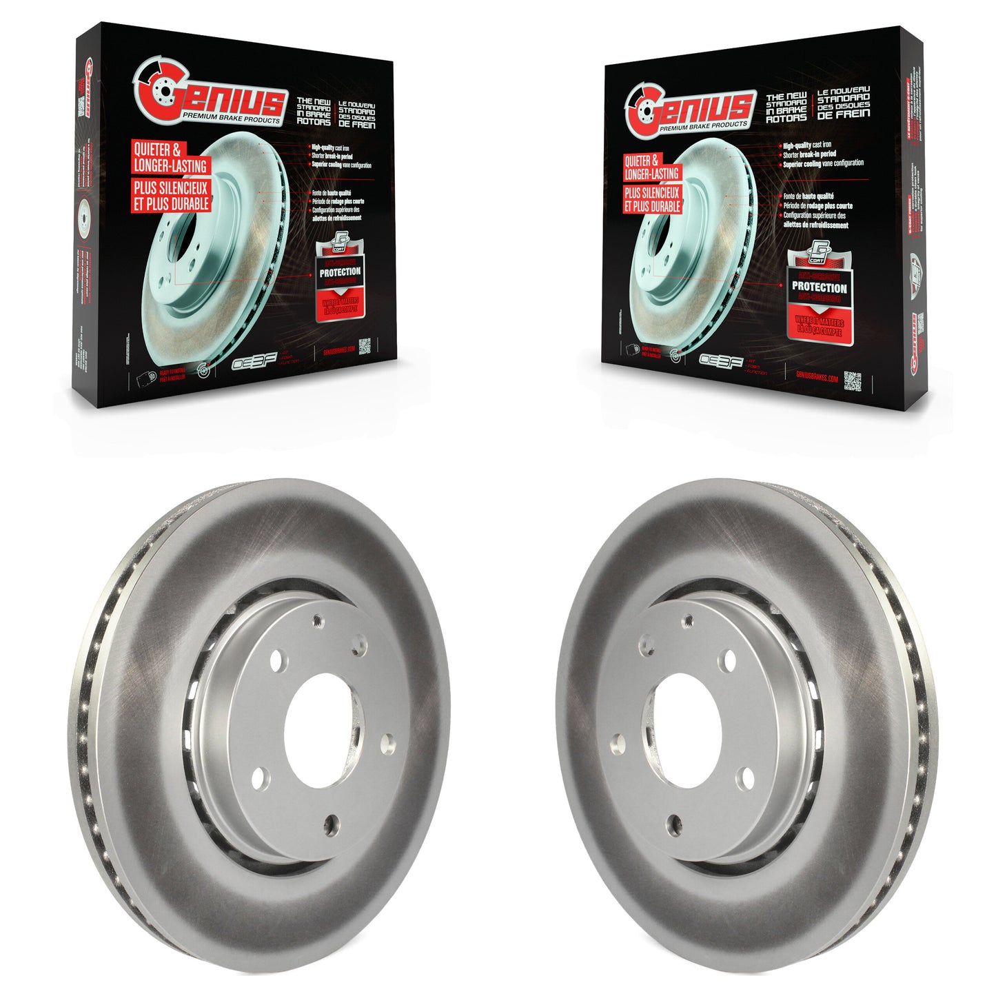 [Avant] Kit de disque (revêtu) de frein pour Mazda CX-5 6 3 KG-100374