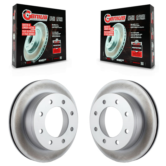 [Arrière] Kit de disque (revêtu) de frein pour Chevrolet Silverado 2500 HD GMC Sierra Express Hummer H2 1500 3500 Savana Suburban Yukon XL Avalanche Classic KG-100384