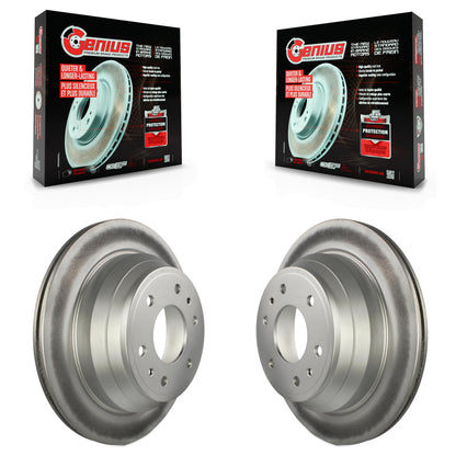[Arrière] Kit de disque (revêtu) de frein pour Chevrolet Trailblazer GMC Envoy EXT XL Buick Rainier Oldsmobile Bravada XUV SSR Isuzu Ascender Saab 9-7x KG-100388