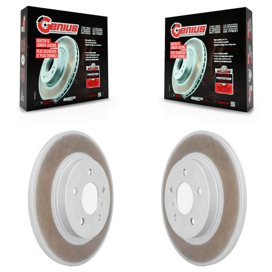 [Arrière] Kit de disque (revêtu) de frein pour 2005 Chevrolet Uplander Pontiac Montana Buick Terraza Saturn Relay KG-100395