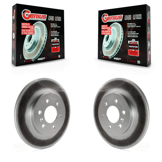 [Arrière] Kit de disque (revêtu) de frein pour Chevrolet Uplander Buick Terraza Pontiac Montana Saturn Relay KG-100397