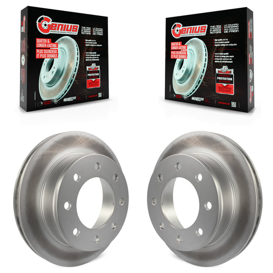 [Arrière] Kit de disque (revêtu) de frein pour Chevrolet Express 3500 2500 GMC Savana KG-100398