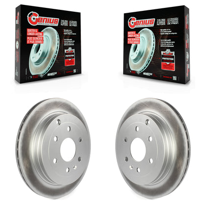 [Arrière] Kit de disque (revêtu) de frein pour Chevrolet Traverse GMC Acadia Buick Enclave Saturn Outlook Limited KG-100405