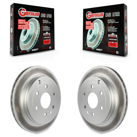 [Arrière] Kit de disque (revêtu) de frein pour Chevrolet Traverse GMC Acadia Buick Enclave Saturn Outlook Limited KG-100405