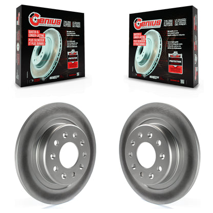 [Arrière] Kit de disque (revêtu) de frein pour Chevrolet Equinox Malibu GMC Terrain Buick Envision LaCrosse Regal Sportback TourX KG-100420