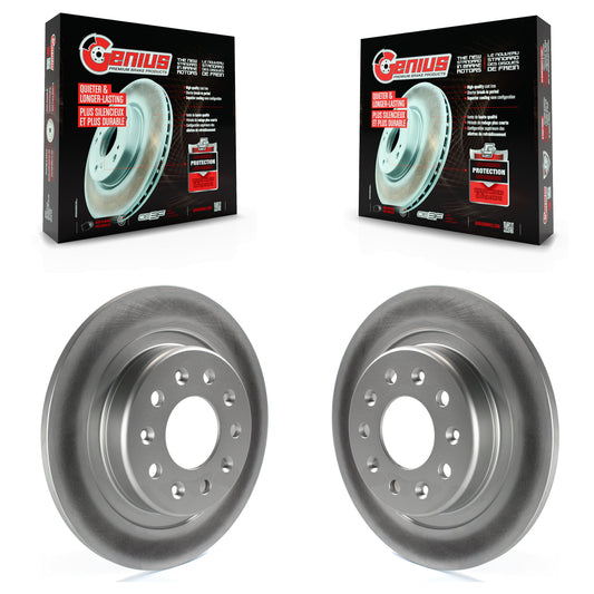 [Arrière] Kit de disque (revêtu) de frein pour Chevrolet Equinox Malibu GMC Terrain Buick Envision LaCrosse Regal Sportback TourX KG-100420
