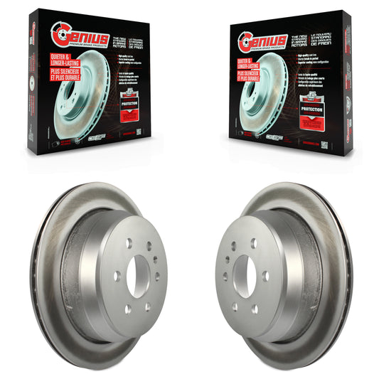 [Arrière] Kit de disque (revêtu) de frein pour 2015-2020 Chevrolet Colorado GMC Canyon KG-100421