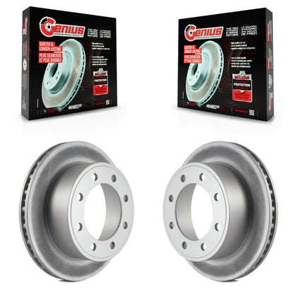 [Arrière] Kit de disque (revêtu) de frein pour Ford E-350 Super Duty E-250 Econoline Club Wagon E-150 E-450 KG-100427
