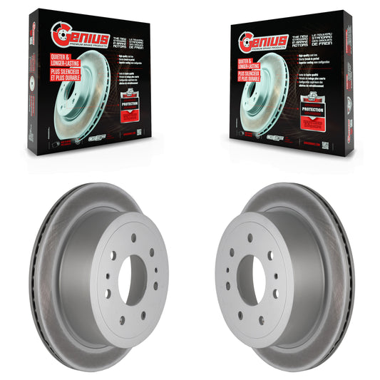 [Arrière] Kit de disque (revêtu) de frein pour Ford F-150 Lincoln Mark LT KG-100437
