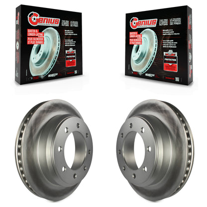 [Arrière] Kit de disque (revêtu) de frein pour Ford E-350 Super Duty E-250 E-150 Econoline KG-100446
